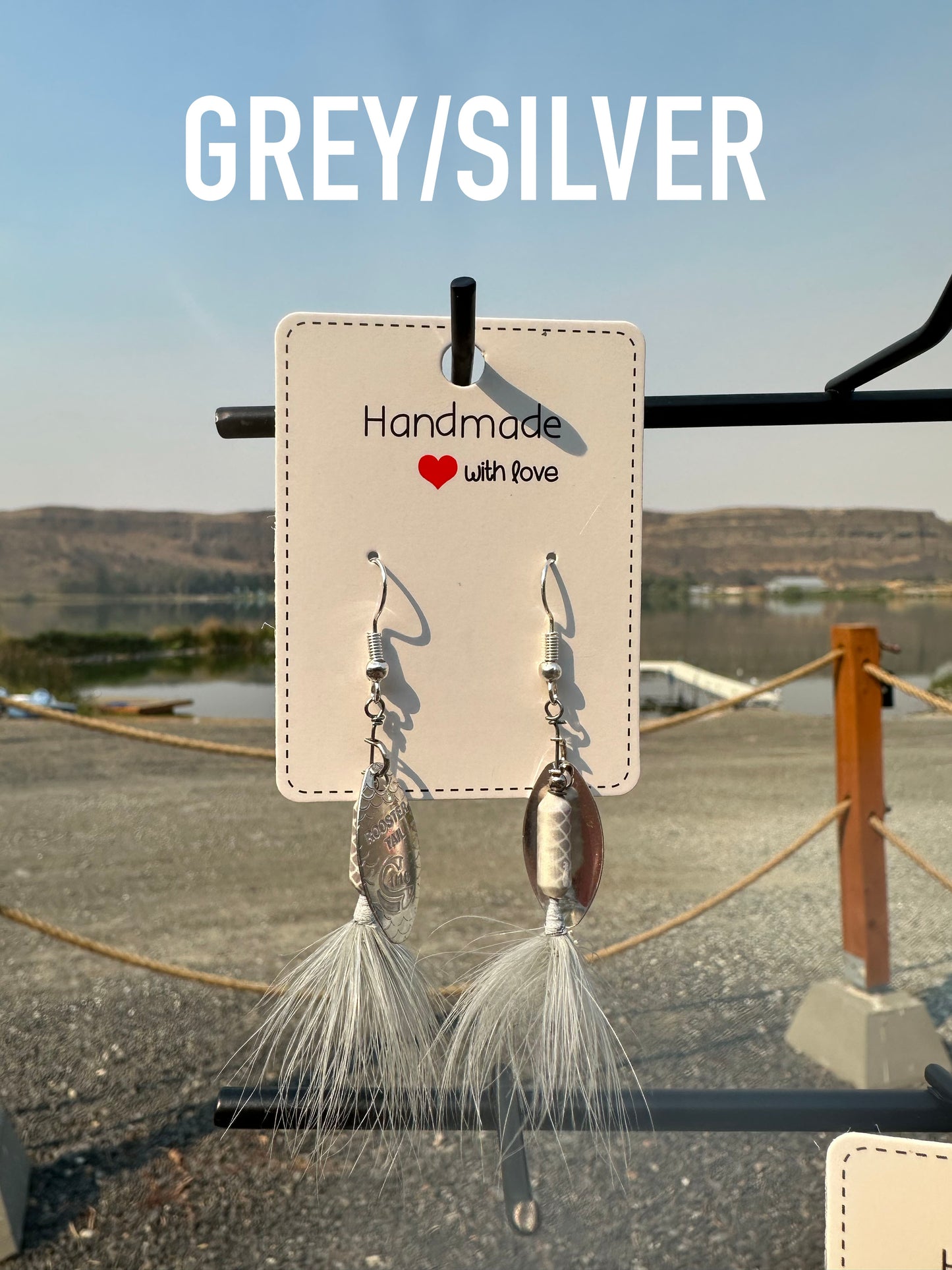 Rooster Tail Earrings