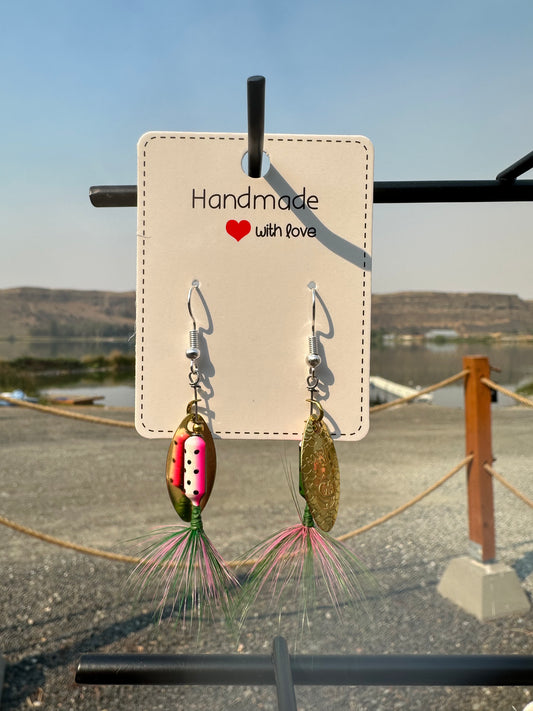 Rooster Tail Earrings