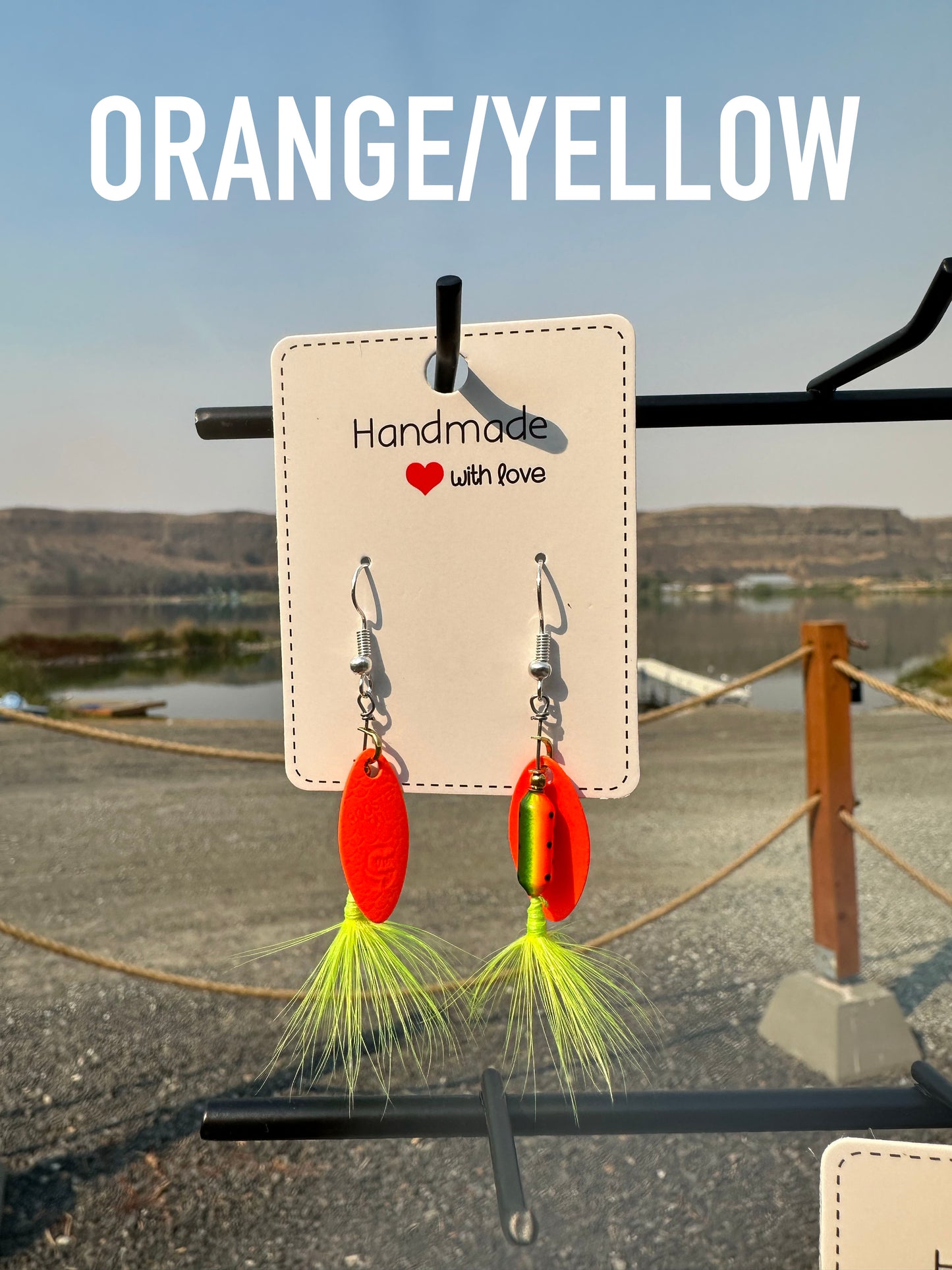 Rooster Tail Earrings