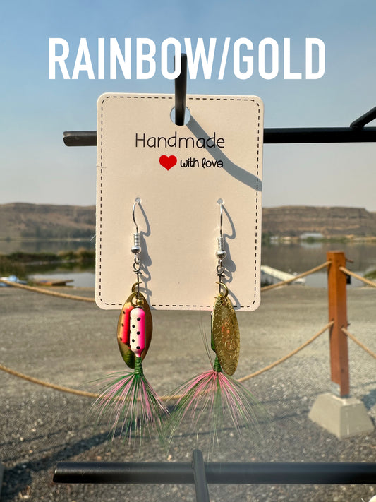 Rooster Tail Earrings