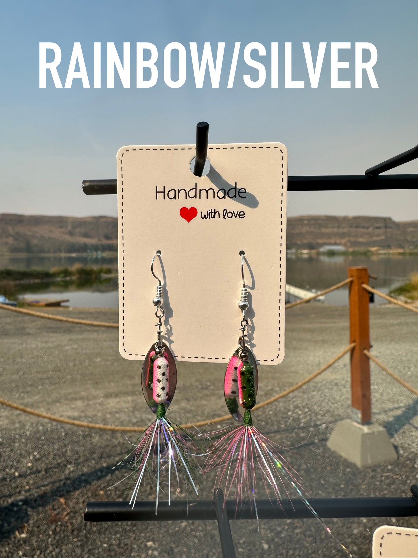 Rooster Tail Earrings