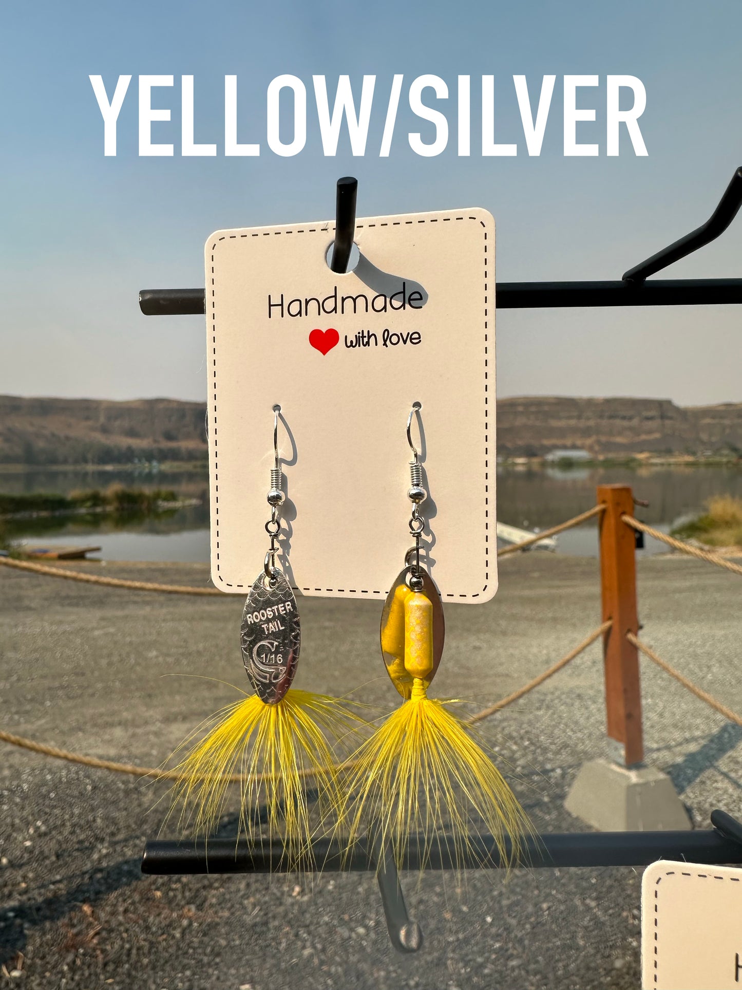 Rooster Tail Earrings